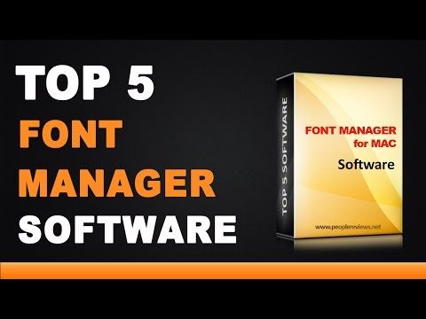 font management software for mac